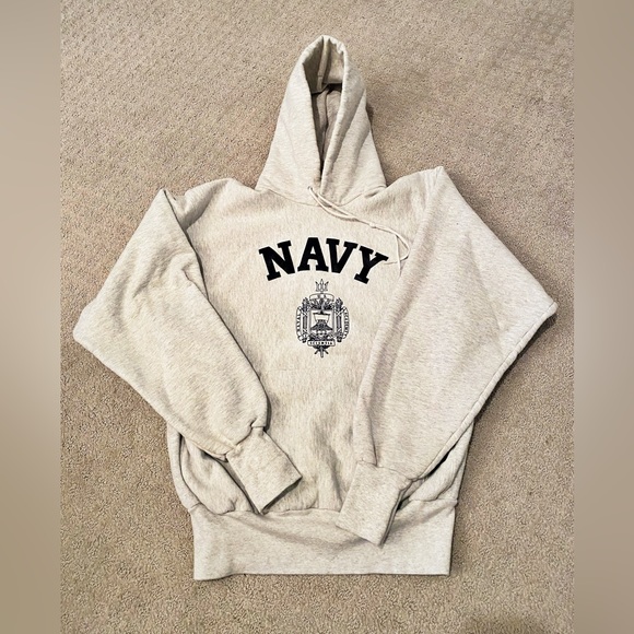 Vintage Naval Academy Sweatshirt Large - Picture 1 of 5